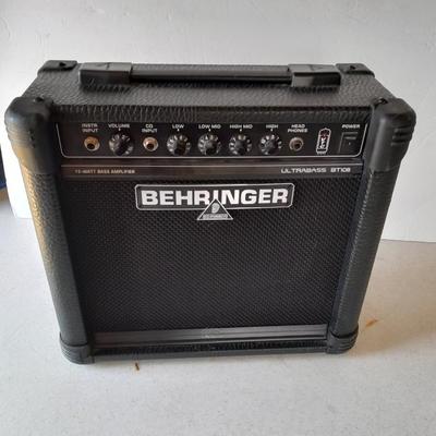 Behringer ULTRABASS BT108 Ultra-Compact 15-Watt Bass Amplifier