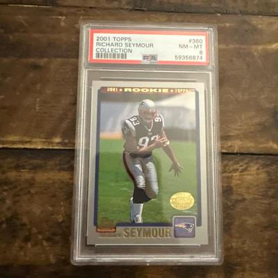 2001 Topps - Topps Collection #360 Richard Seymour (RC)