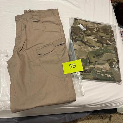 2nd lot menâ€™s large lightweight cargo pants