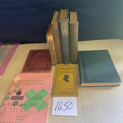 Vintage School Books