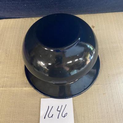 Vintage Enamel Spittoon