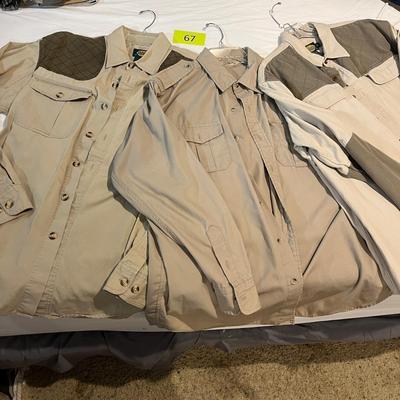 3 Cabelas Long sleeve button upâ€™s XL