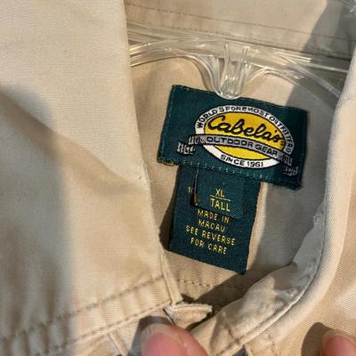 3 Cabelas Long sleeve button upâ€™s XL
