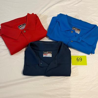 2nd lot Golf Shirts Menâ€™s short sleeve collared Xl