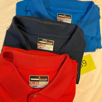2nd lot Golf Shirts Menâ€™s short sleeve collared Xl