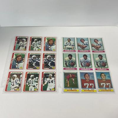 -53- SPORTS | 1960â€™s - 1970â€™s Football Cards
