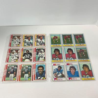 -53- SPORTS | 1960â€™s - 1970â€™s Football Cards