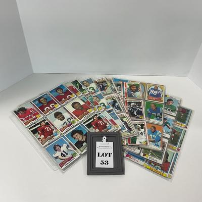 -53- SPORTS | 1960â€™s - 1970â€™s Football Cards