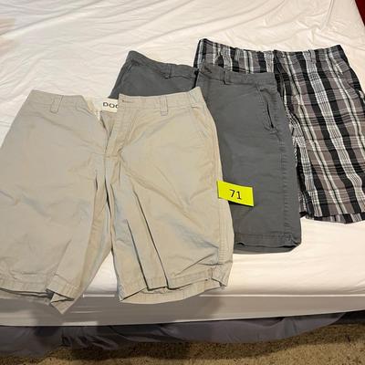 3 pairs Menâ€™s shorts 34 and 33