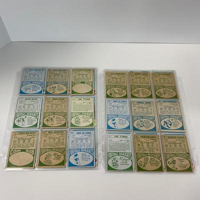 -54- SPORTS | 1968 Topps Football Cards