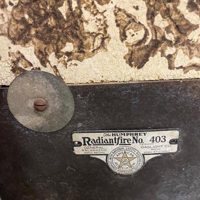 The Humphrey Radiantfire #403 Gas Heater
