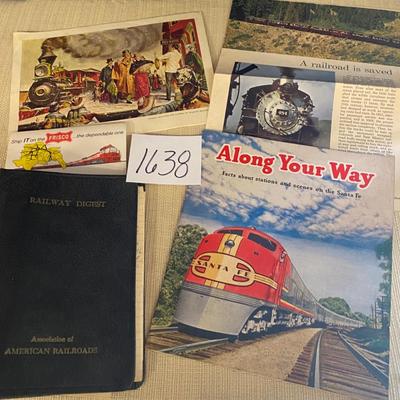 Vintage Railroad Memorabilia