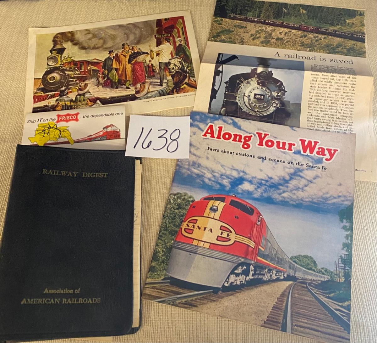 Vintage Railroad Memorabilia
