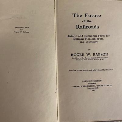 The Future of the Railroads