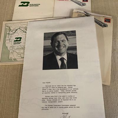 1990 Kansas Railroad Map and More