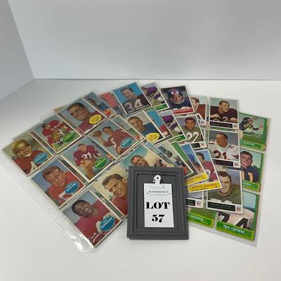 -57- SPORTS | 1960â€™s Football Cards