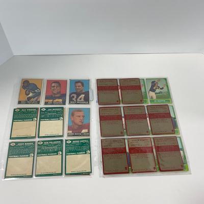 -57- SPORTS | 1960â€™s Football Cards