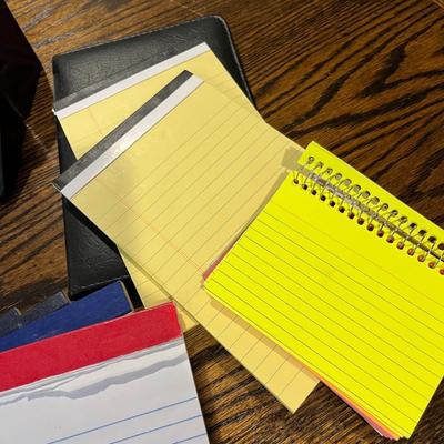 Note pad folders, note pads + more