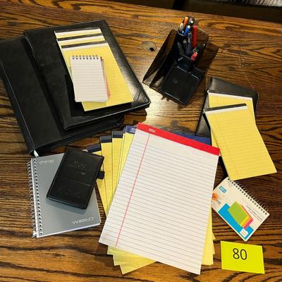 Note pad folders, note pads + more