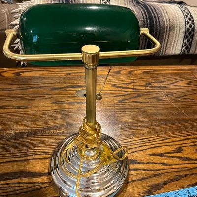 Vintage Green Office Desk Lamp