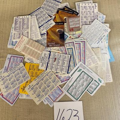 Vintage Pocket Calenders