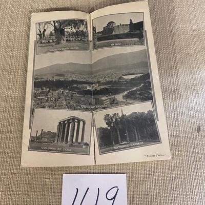 Vintage Greece Map and Information