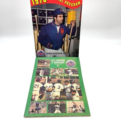 Vintage Baseball Programs