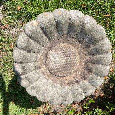 Concrete Bird Bath