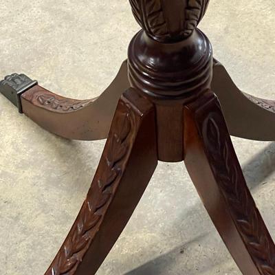 Vintage Solid Cherry Wood Side Table