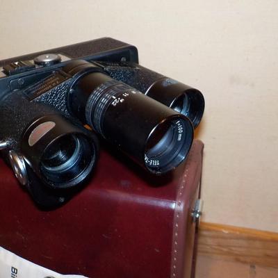 Vintage Tasco Binocular Telephoto Camera 8000/ 1980's/ est. $120 to $250.