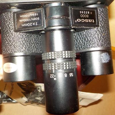 Vintage Tasco Binocular Telephoto Camera 8000/ 1980's/ est. $120 to $250.