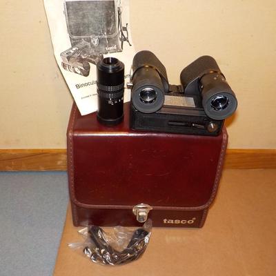 Vintage Tasco Binocular Telephoto Camera 8000/ 1980's/ est. $120 to $250.