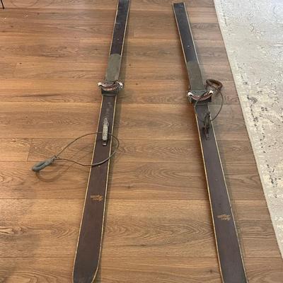 Antique Spezial Schichten Hohnberg Wooden Skis