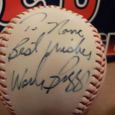 Signed  "Wade Boggs Ball" of the '"Boston Red Sox" est. $120 to $200.