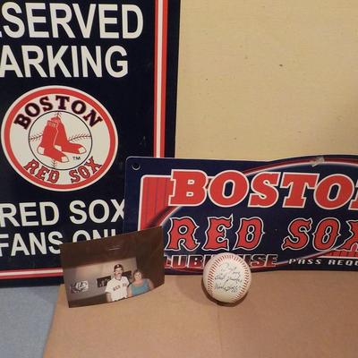 Signed  "Wade Boggs Ball" of the '"Boston Red Sox" est. $120 to $200.