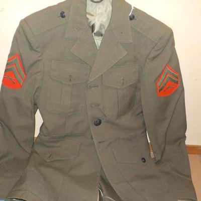 USMC Winter Dress from the corp. Real deal no fakes here. est. $30 to $75.