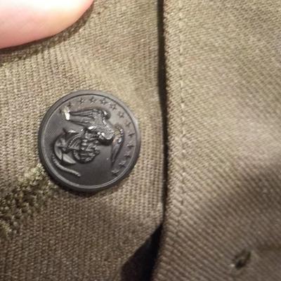 USMC Winter Dress from the corp. Real deal no fakes here. est. $30 to $75.