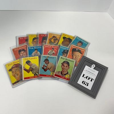 -63- SPORTS | 1958 Topps Baseball Cards