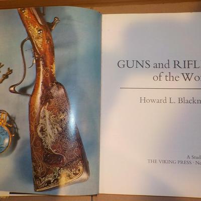 2- Great Hard Cover books of Pistols and rifles of the world./ est $30 to $50.