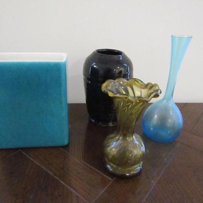Collection of Vases- Glass and Ceramic