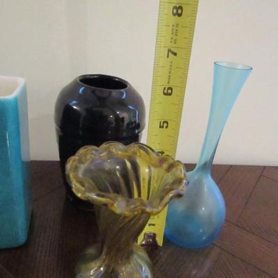 Collection of Vases- Glass and Ceramic