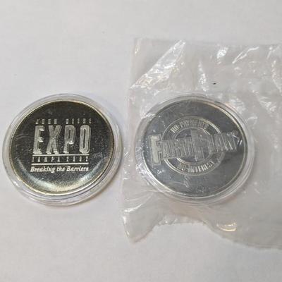 2002 Tampa Expo/ Farm Plan Silver Coins