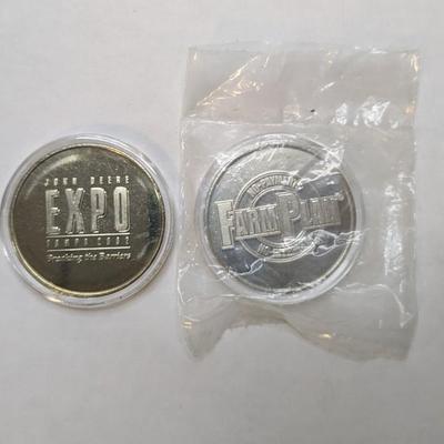 2002 Tampa Expo/ Farm Plan Silver Coins