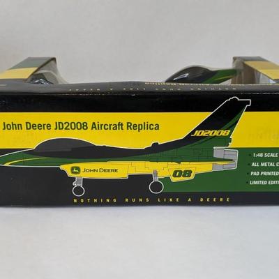 New In Box John Deere Airplane Replicas and Banks