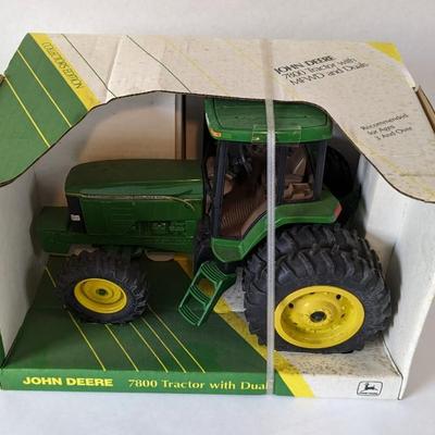 1990's 1/16th Scale John Deere 7800 MFWD-6400 MFWD-4455 MFWD Tractors In Box