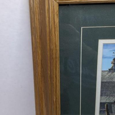Larry Zach "Old Rivals" Framed and Signed Print