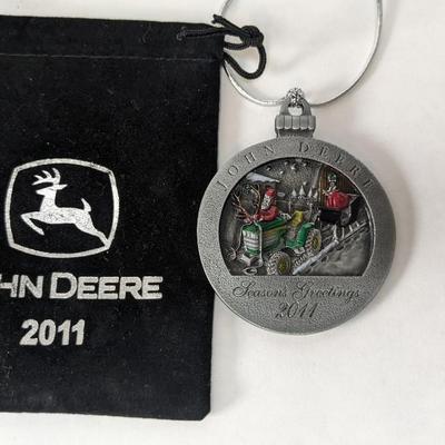 SpecCast John Deere Christmas Ornaments