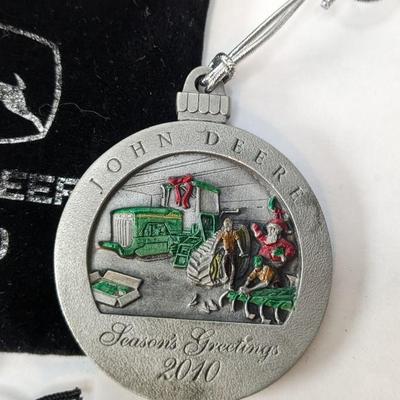 SpecCast John Deere Christmas Ornaments