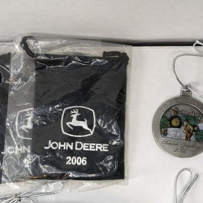 SpecCast John Deere Christmas Ornaments