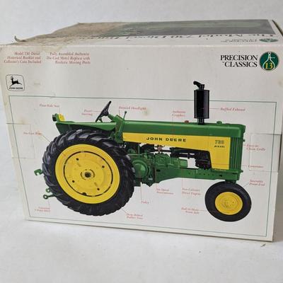 Ertl Precision Classics Model 70 Standard and Model 730 Diesel Tractors In Box